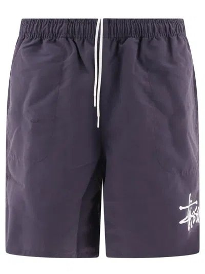 Stussy Stüssy "big Basic" Swim Shorts In Grey