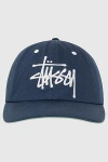Stussy Big Basic Trucker Cap In Navy, Men's At Urban Outfitters