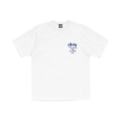 Pre-owned Stussy Big Love Tee 'ash Heather' | Grey | Men's Size S In Gray