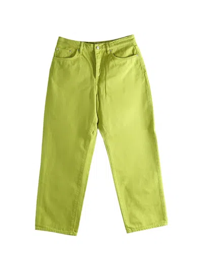 Stussy Big Ol Denim Jeans In Green