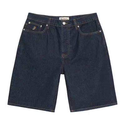 Pre-owned Stussy Big Ol' Denim Short 'rinsed Indigo' | Blue | Men's Size 36