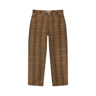 Pre-owned Stussy Big Ol Jean Canvas Bing 'brown' | Men's Size 30