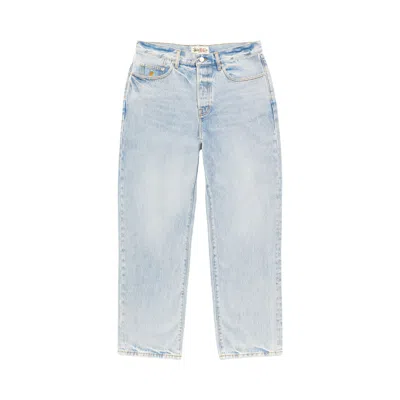 Pre-owned Stussy Big Ol' Jean Denim 'light Wash Indigo' | Blue | Men's Size 32