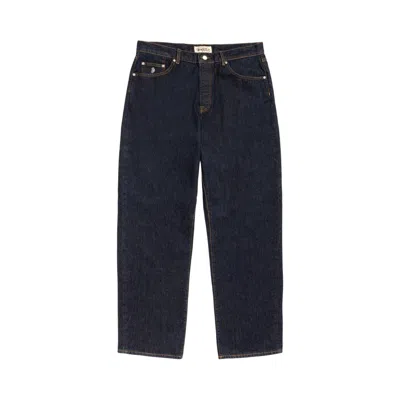 Pre-owned Stussy Big Ol Jean Denim 'rinsed Indigo' | Blue | Men's Size 28