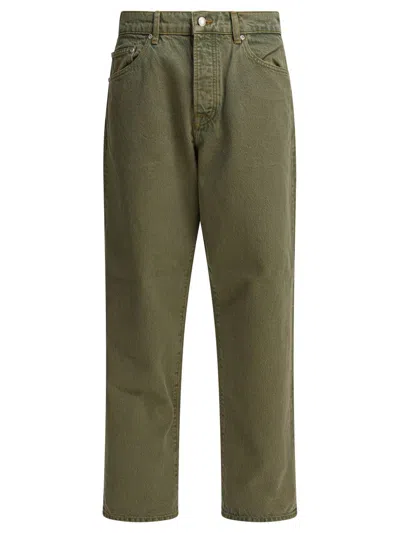 Stussy Stüssy "big Ol' Jean" Jeans In Green