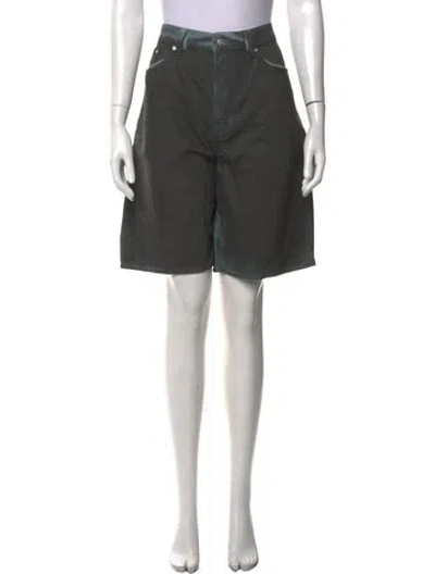 Pre-owned Stussy Big Ol Jean Knee-length Shorts In Grey