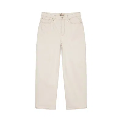 Pre-owned Stussy Big Ol' Jean 'natural' In Cream