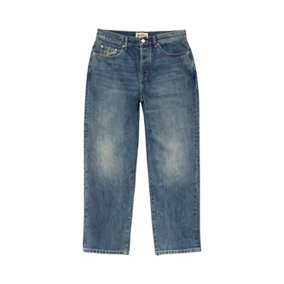 Pre-owned Stussy Big Ol' Jean Slub Denim 'blue' | Men's Size 36