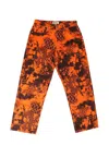Stussy Men Big Ol Kryptek Camo Jean In Red
