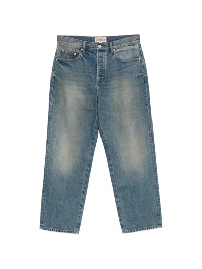 Stussy Big Ol' Loose-fit Jeans In Blue