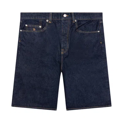 Pre-owned Stussy Big Ol' Short Denim 'rinsed Indigo' | Blue | Men's Size 32