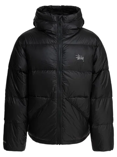 Stussy Black Nylon Down Jacket