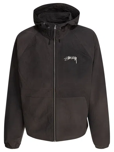 Stussy Black Nylon Jacket