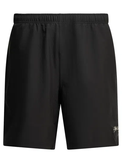 Stussy Black Polyamide Shorts
