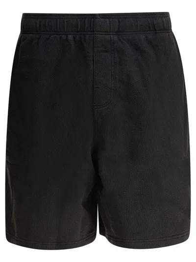 Stussy Black Polyester Shorts