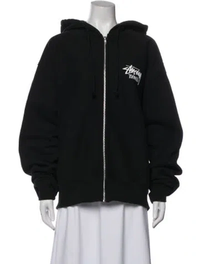 Pre-owned Stussy Bomber Jacket In Black