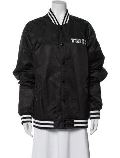 Pre-owned Stussy Bomber Jacket In Black