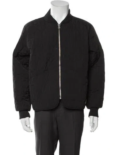 Pre-owned Stussy Bomber Jacket In Gray