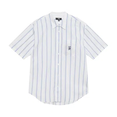 Pre-owned Stussy Boxy Short-sleeve Shirt 'white'