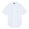 Stussy Boxy Striped S/s Shirt 'white'