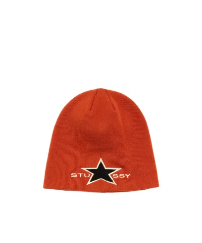 Stussy Brimless Cap In Brown