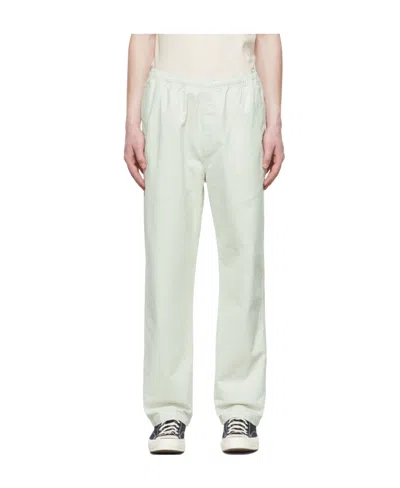 Stussy Bruched Beach Track Pants In White
