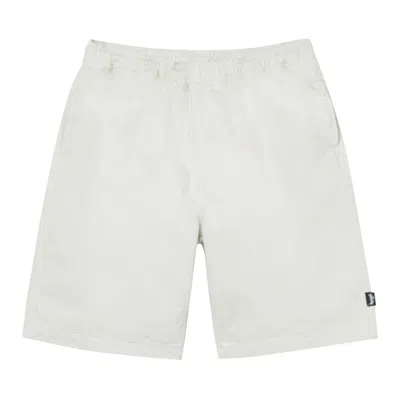 Pre-owned Stussy Brushed Beach Short 'bone' In Cream
