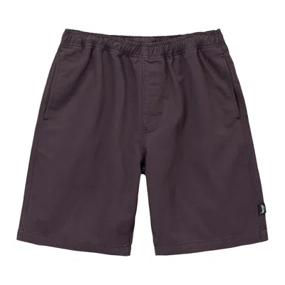 Pre-owned Stussy Brushed Beach Short 'wine' In Purple