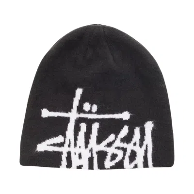 Pre-owned Stussy Brushed Out Basic Skullcap 'black' | Men's Size Onesize
