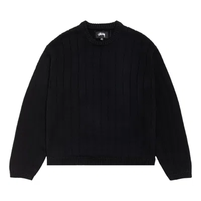 Pre-owned Stussy Buana Logo Sweater 'black' | Men's Size Xxl