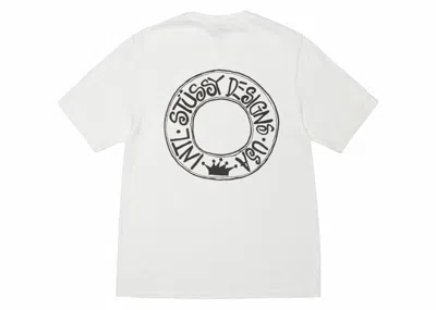 Pre-owned Stussy Buana Pigment Dyed Tee Shirt In Natural
