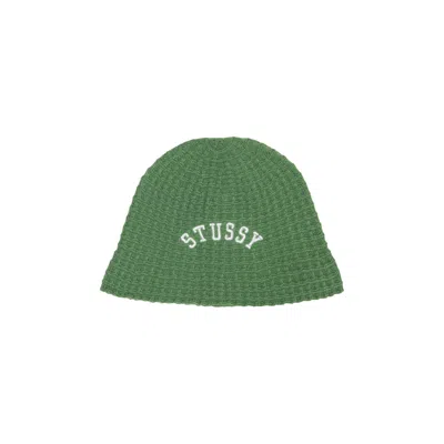Pre-owned Stussy Bucket Hat 'green' | Men's Size Onesize