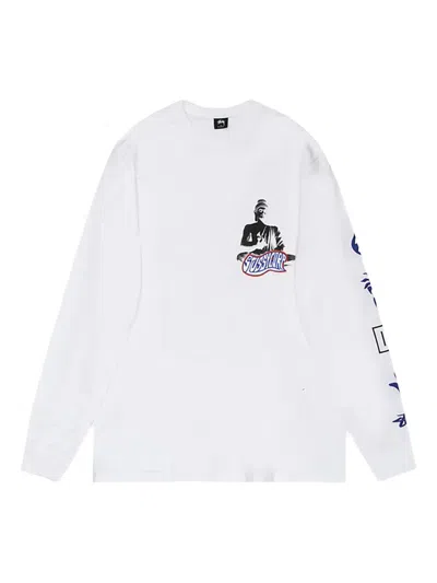 Stussy Buddha Long-sleeve T-shirt In Multi