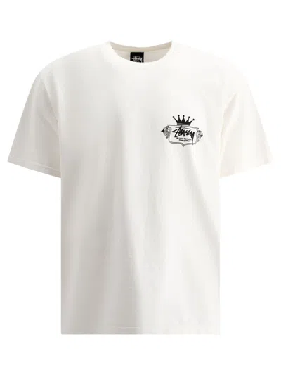 Stussy Built To Last T-shirts In White
