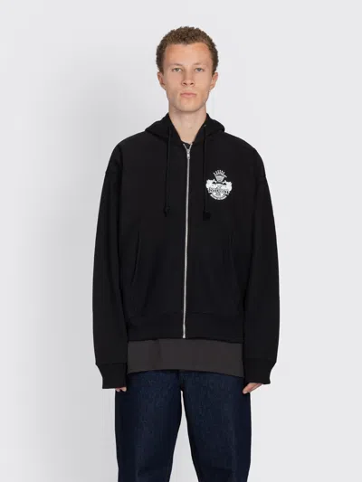 Stussy Built To Last Zip Hood In Black