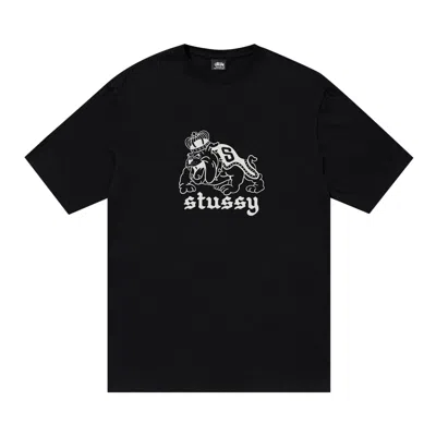 Pre-owned Stussy Bulldog Tee 'black' | Men's Size M