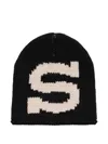 Stussy Burly S Knit Skull Cap In Black