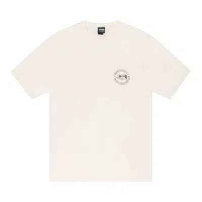 Pre-owned Stussy C Thru Tee Pigment Dyed 'natural' | Cream | Men's Size S In White