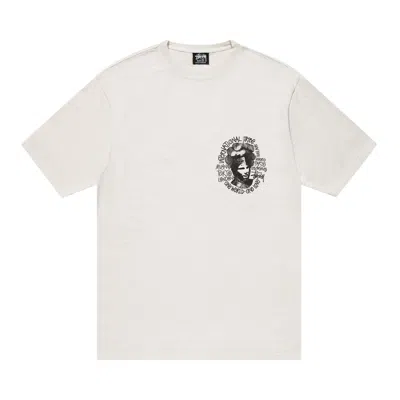 Pre-owned Stussy Camelot Tee 'natural' In Cream