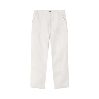 Pre-owned Stussy Canvas Work Pant 'white' | Men's Size 32