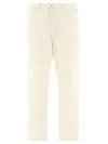 Stussy Canvas Work Trousers Beige