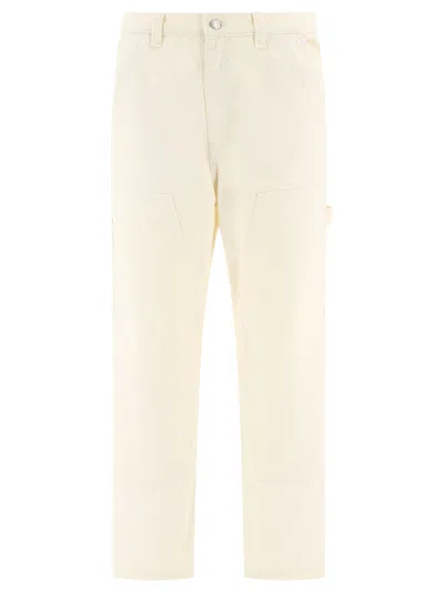 Stussy Canvas Work Trousers Beige