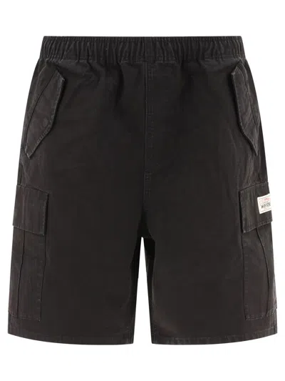 Stussy Cargo Beach Shorts In Black  