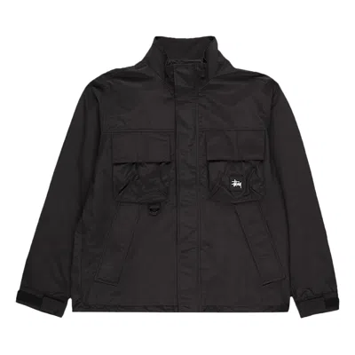 Pre-owned Stussy Cargo Jacket 'black'