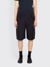 Stussy Cargo Short Ripstop In Black