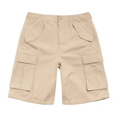 Pre-owned Stussy Cargo Short Ripstop 'khaki' | Tan | Men's Size 38 In Brown