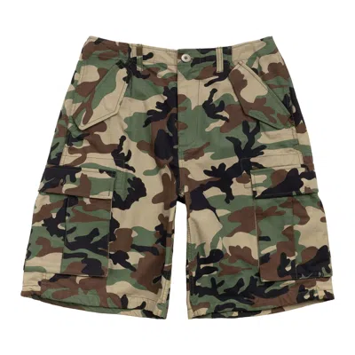 Pre-owned Stussy Cargo Short Ripstop 'woodland Camo' | Brown | Men's Size 34