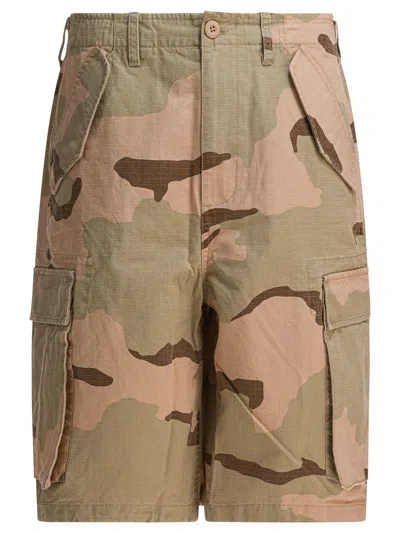 Stussy Ripstop Cargo Camo Shorts In Multi