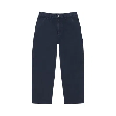 Pre-owned Stussy Carpenter Pant Canvas 'navy' | Blue | Men's Size 30