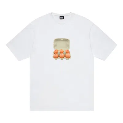 Pre-owned Stussy Carton Tee 'white' | Men's Size L